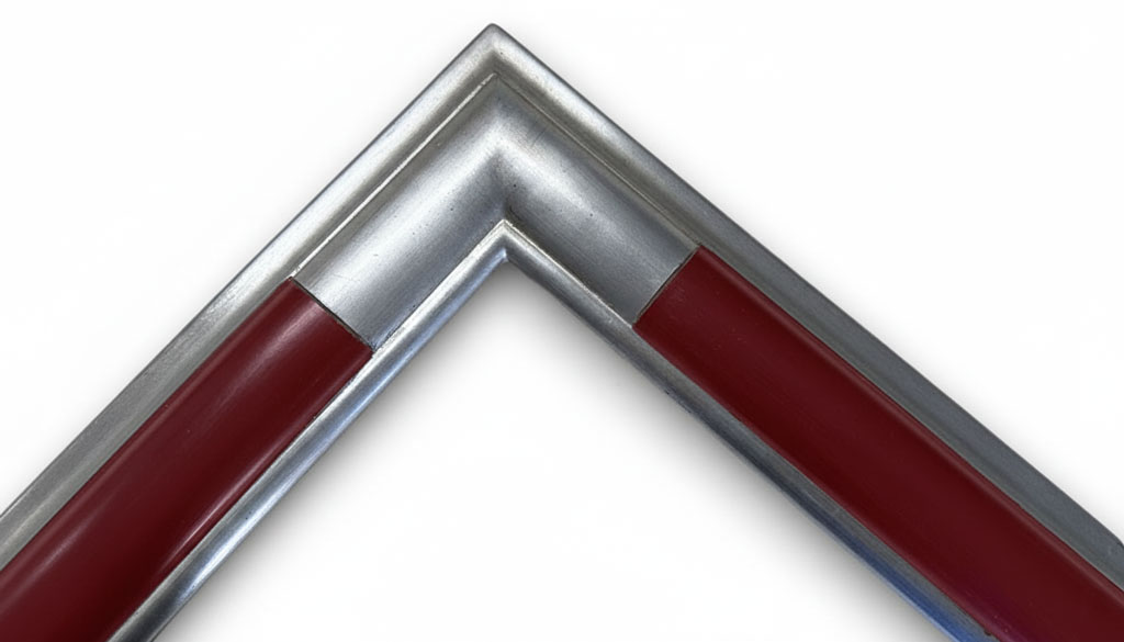 Egée GM Chronos argent rouge vif