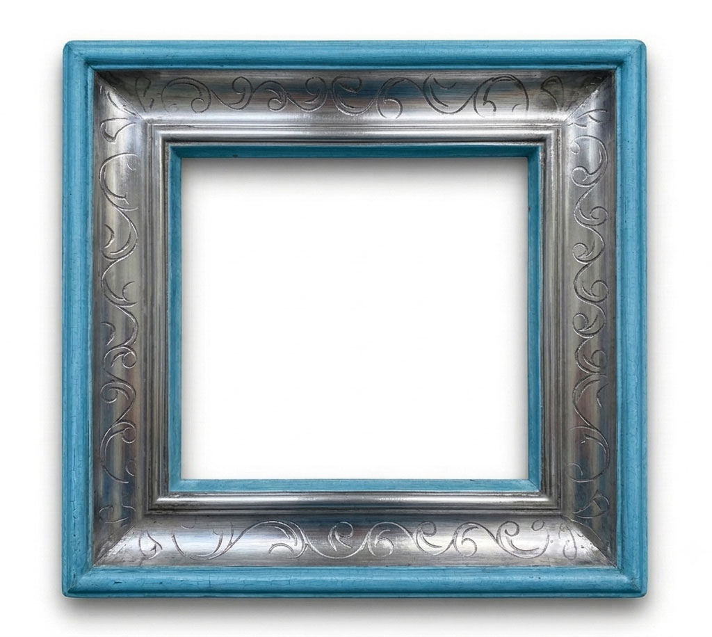 Kriti Lyctia argent vieux bleu